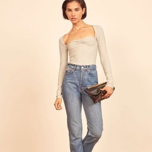 reformation keisha top